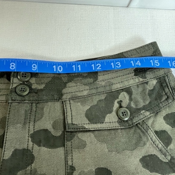 Camo Green Women's Shorts - Picture 6 of 10